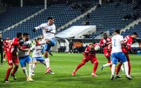 A.F.C. Hermannstadt a cedat în fața echipei din Bănie