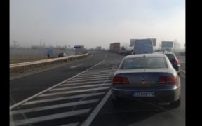 Accident grav în Avrig, cu 3 mașini implicate