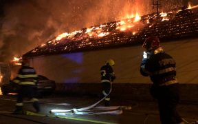 Poliția a prins autorul incendiului din Mediaș