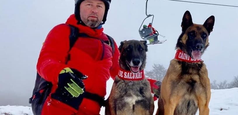 Pe Transfăgărașan se desfășoară Stagiul Național de Formare al Unităților Canine de Intervenție la Avalanșă