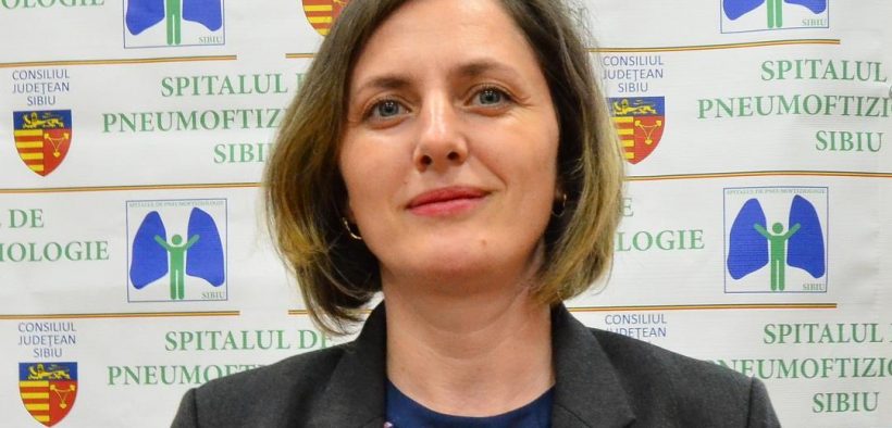 Alina Graur va fi manager interimar la Spitalul TBC Sibiu