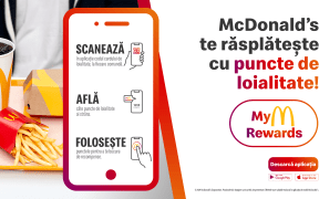 McDonald’s lansează un program de loialitate în aplicația de mobil