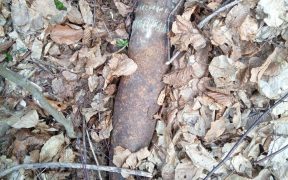 Element de muniție, găsit pe Valea Avrigului