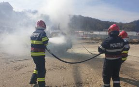 Weekend solicitant pentru pompierii sibieni