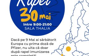 Pe 30 Mai vin la RAPEL cei care s-au vaccinat la Summit-ul Muzical, tot la Filarmonica de Stat Sibiu