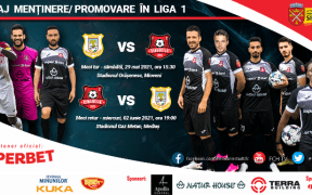 C.S.Mioveni vs A.F.C.Hermannstadt. Meci tur baraj de menținere / promovare în Liga 1