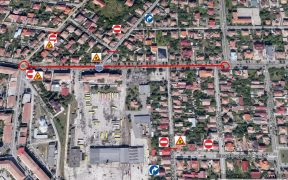 Se închide traficul pe un tronson al Căii Dumbrăvii pentru lucrări de modernizare