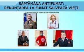 AFT, ISU și Crucea Roșie, alături de medici, în Săptămâna Antifumat  