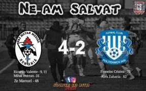 Gaz Metan continuă în liga 1 după victoria cu Iași