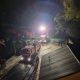 Incendiu puternic în Arpașu de Sus- 10 turiști s-au autoevacuat
