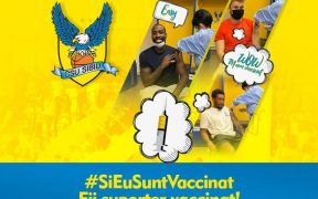 Fii suporter vaccinat, iar pe 31 mai, ne vedem la Sala Transilvania!