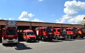 Pompierii sibieni, pregătiți să intervină la inundații