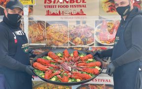 Piața Habermann, gazda evenimentului Instabul Street Food Festival