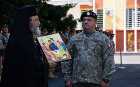 ÎPS Laurenţiu a participat la ceremonia de inaugurare a Comandamentului N.A.T.O. din Sibiu
