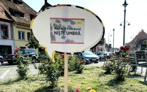 FOTO Problemele sibienilor, expuse într-un mod inedit
