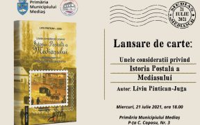 „Istoria Poștală a Mediașului”, redată prin condeiul lui Liviu Pintican-Juga