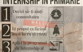 Patru pași spre Intership în Primăria Comunei Racovița