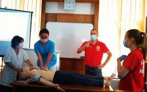 Cadre medicale din Spitalul de Pneumoftiziologie Sibiu au participat la cursuri de resuscitare