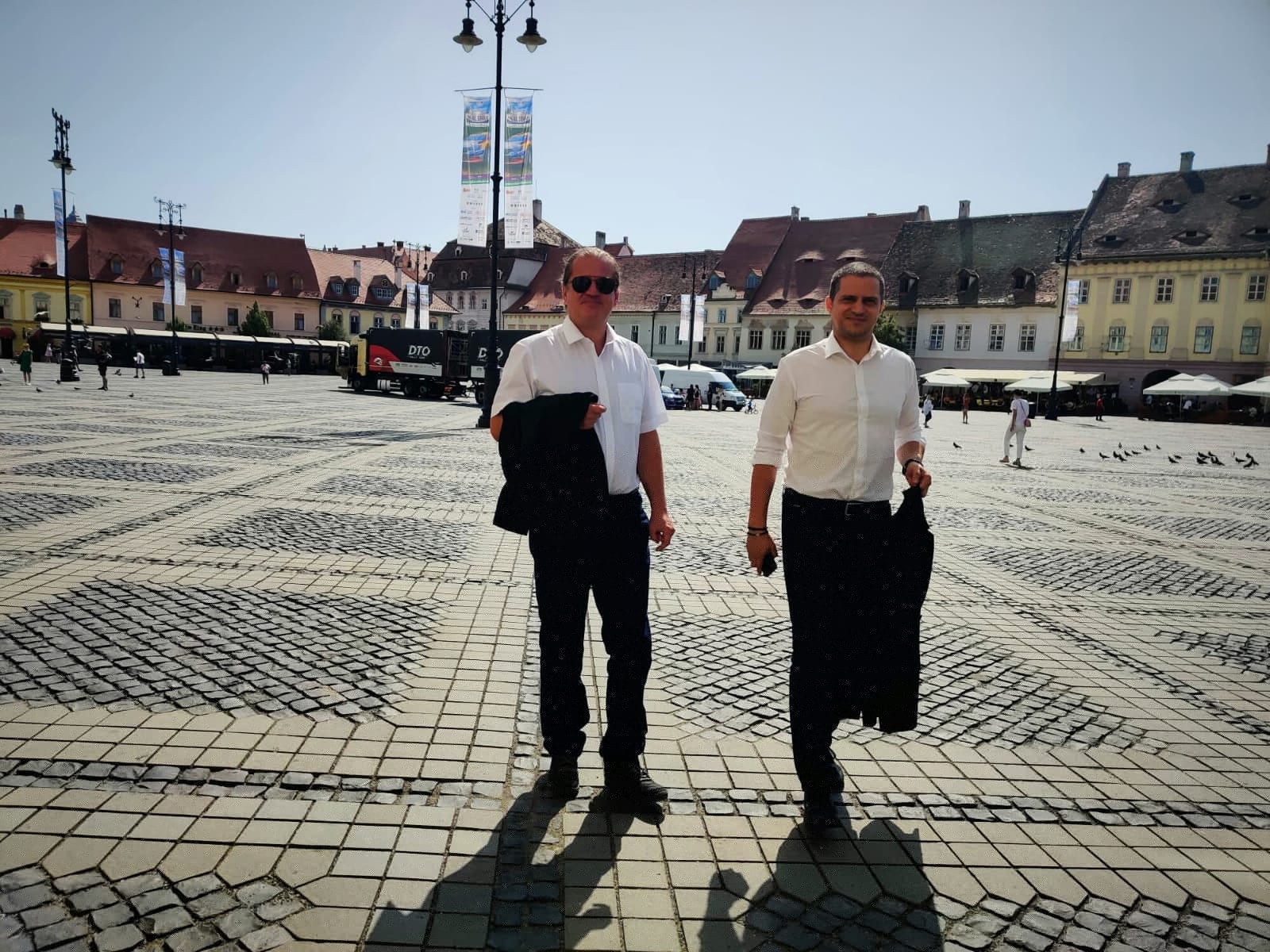 Bogdan Trif a simțit și a trăit emoțiile absolvenților AFT Sibiu (C.P.)