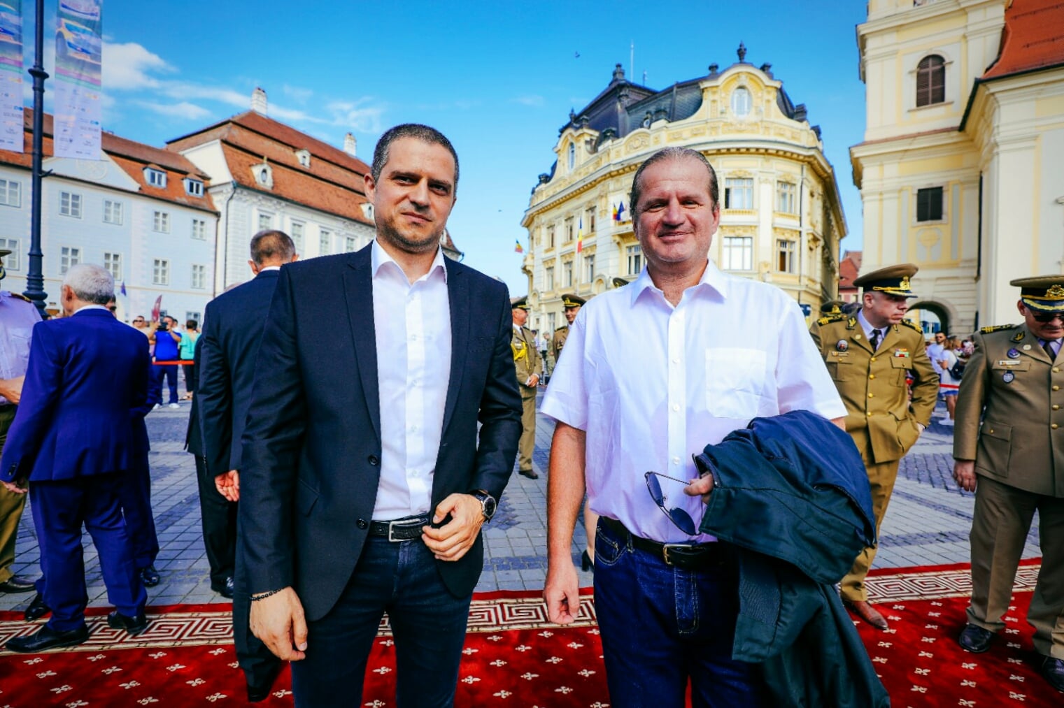 Bogdan Trif a simțit și a trăit emoțiile absolvenților AFT Sibiu (C.P.)