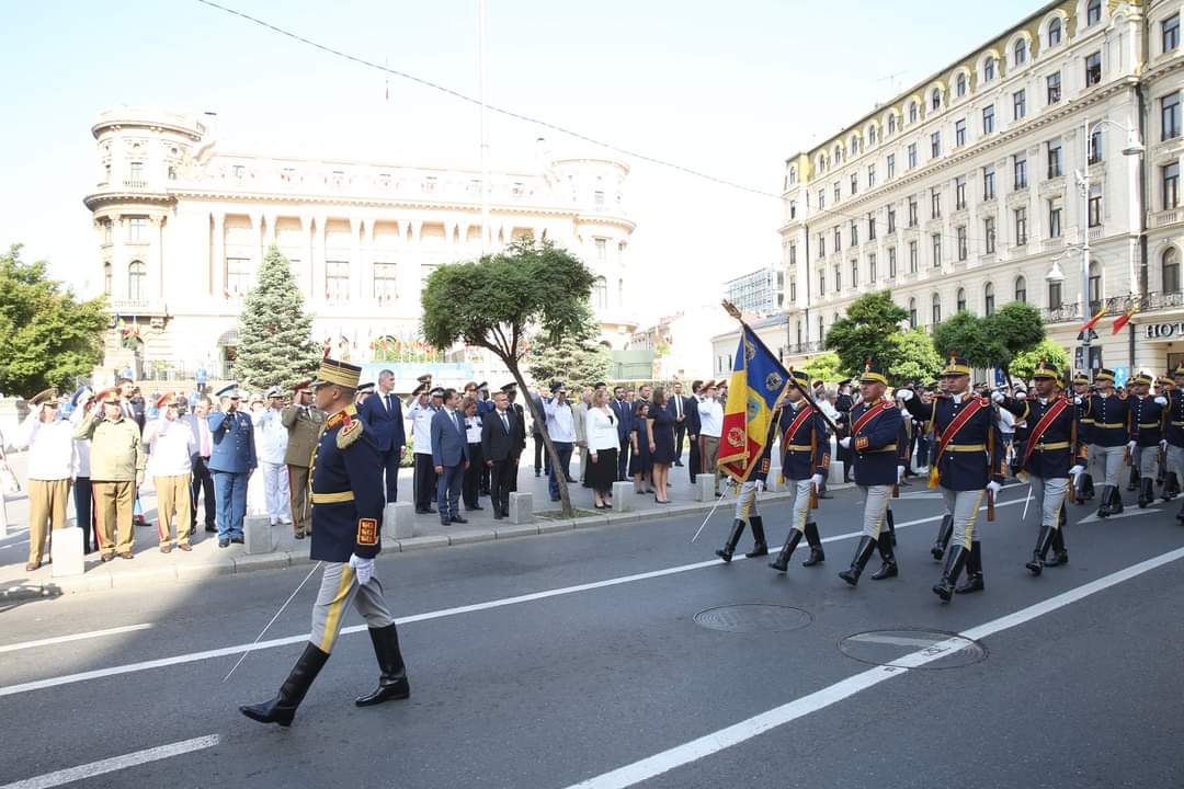 Dan Barna a participat la ceremonia organizată de Ziua Imnului Național