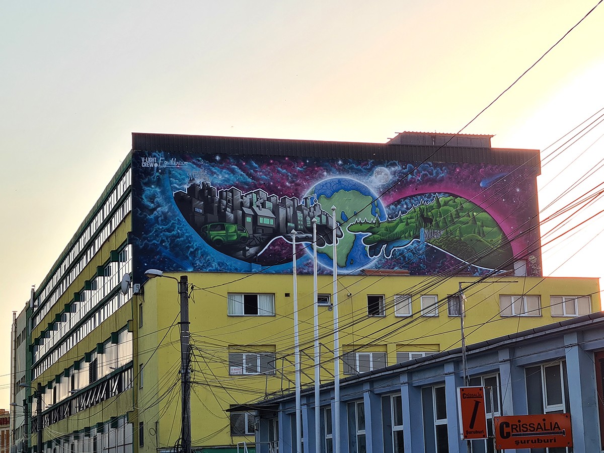 10 noi picturi murale de la SISAF, ce însumează 1.900 metri pătrați, devin parte din bogata identitate culturală a Sibiului