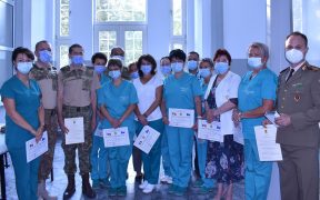 Ziua medicinei militare, celebrată prin distincții la Spitalul Militar din Sibiu