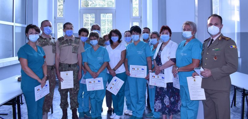 Ziua medicinei militare, celebrată prin distincții la Spitalul Militar din Sibiu