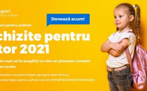 Asigură educația unui copil cu un ghiozdan pregătit de școală - Donează acum la Mediaș sau Sibiu