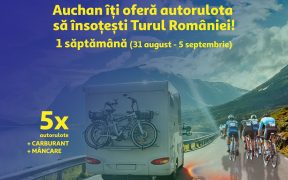 Fanii ciclismului au șansa de a însoți Turul României cu 5 autorulote oferite gratuit