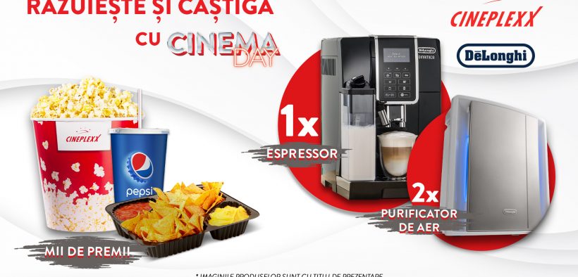 Doar la Cineplexx câștigi mii de premii în fiecare marți