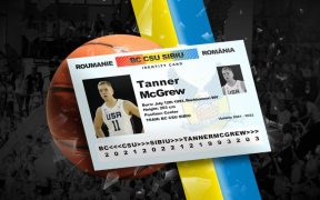Tanner McGrew se alătură lotului BC CSU Sibiu