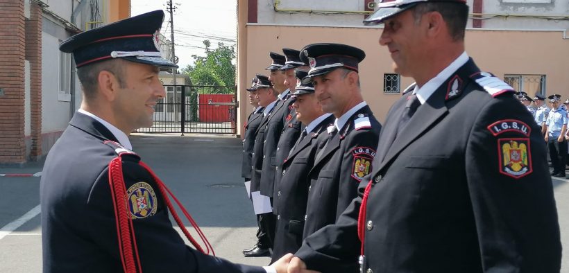 ISU Sibiu a avansat în grad 86 de cadre militare