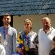 FOTO Campionii olimpici la canotaj, Ancuța Bodnar și Mihăiță Țigănescu, oaspeți de seamă în Muzeul ASTRA