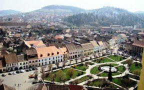 Vinerea prin oraș cu bicicleta - Prima ediție a evenimentului la Mediaș