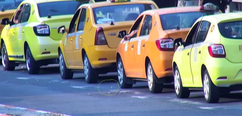 65 de taximetriști sibieni amendați pentru că aruncau chiștoace pe stradă