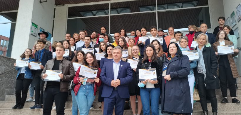 Premierea tinerilor medieșeni cu rezultate deosebite la examenele de evaluare și bacalaureat