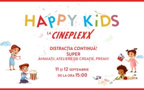 Weekendul vine cu noi animații și ateliere de creație la Cineplexx