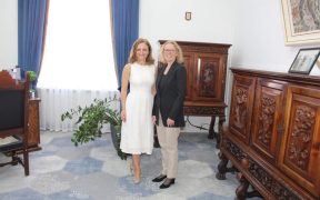 Kerstin Ursula Jahn s-a întâlnit cu Daniela Cîmpean
