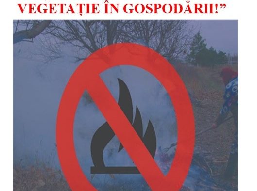Apelul al autorităților către cetățenii orașului Agnita: Stop arderilor de vegetație în gospodării