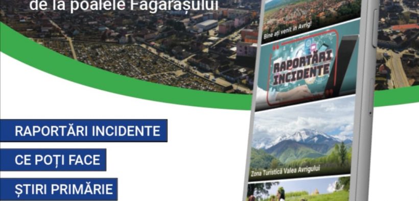 Avrig City App, aplicaţia oficială a orașului Avrig și a localităților aparținătoare