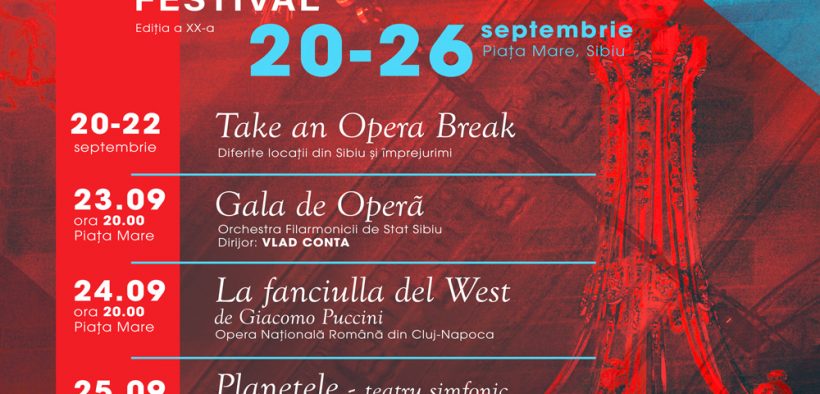 Teodora Enache, Marcel Iureş şi Opera din Cluj vin la Sibiu Opera Festival