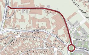 Lucrări de reparații pe strada Abatorului