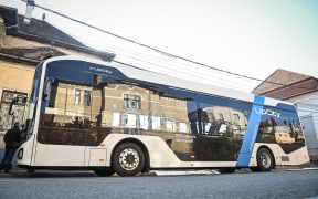 Autobuzul ATP Bus e-UpCity în teste în Sibiu!