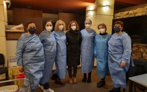 Echipa Spitalului de Pneumoftiziologie, prezentă la Maratonul de Vaccinare de la Sala Thalia