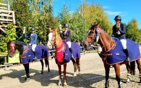 Sportivii Team Bucur și CSM Sibiu au „confiscat” podiumul la echitație în Finalele Campionatului seniori, juniori și amatori II
