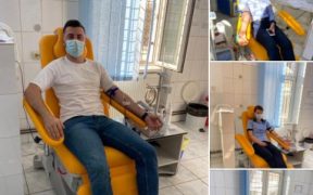 Polițiștii sibieni au donat sânge pentru semenii lor.