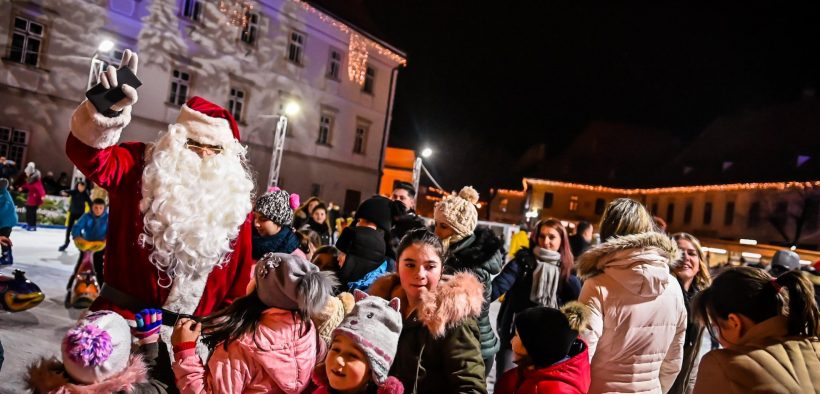 Află cum se va face accesul copiilor la Târgul de Crăciun din Sibiu