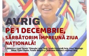 1 Decembrie, sărbătorit în straie populare la Avrig