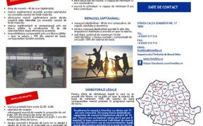 Acțiune de informare ”VIITORUL TĂU ÎNCEPE AZI. MERIȚI CA MUNCA TA SĂ FIE RECUNOSCUTĂ”
